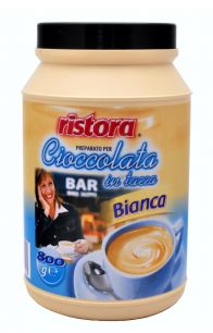 Ciocolata densa alba Ristora borcan 0.8Kg