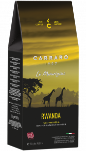 Cafea macinata Carraro Origine Rwanda 250 grame